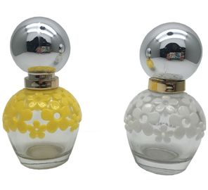 Piccole bottiglie di profumo di vetro di immaginazione 30ml con l'OEM/ODM UV d'argento del cappuccio disponibili