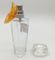 bottiglia di vetro dello spruzzo di 25ml 30ml a forma di diamante con il coperchio di Surlyn della pompa dello spruzzo della piegatura